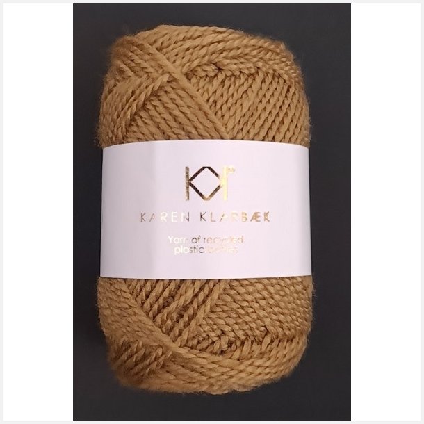 Karen Klarbk Recycled Bottle Yarn - Gold